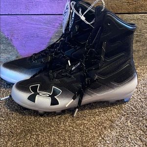 High top Under Armour football cleats size 8 men’s